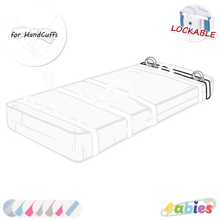 Lockable Mattress Strap for HandCuffs