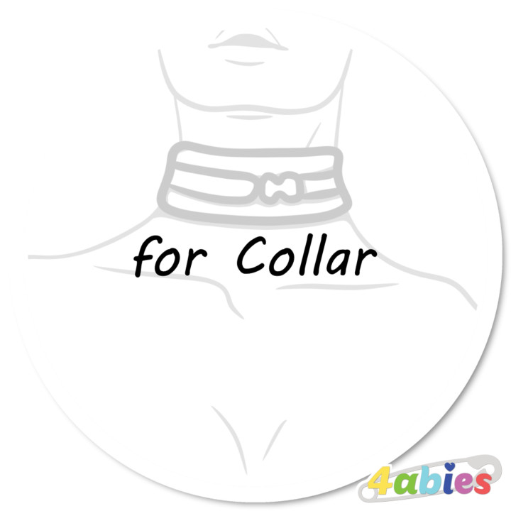 Lockable Mattress Strap for Adult Collar - Midnight Rainbow