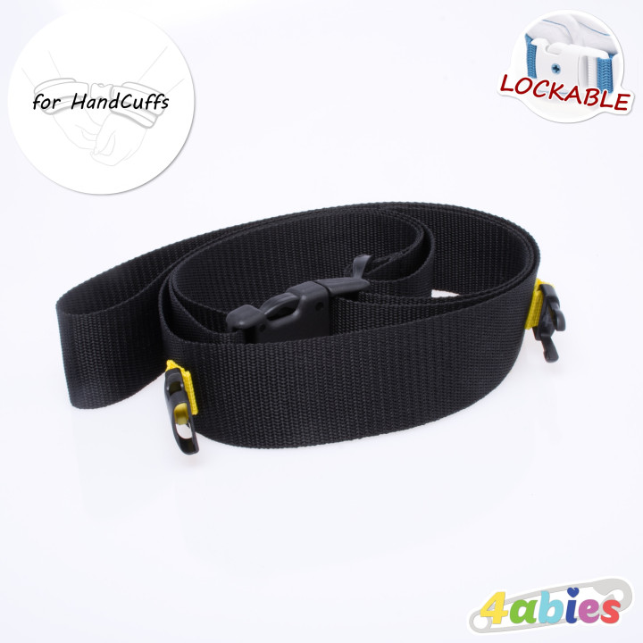 Lockable Mattress Strap for HandCuffs - Midnight Rainbow