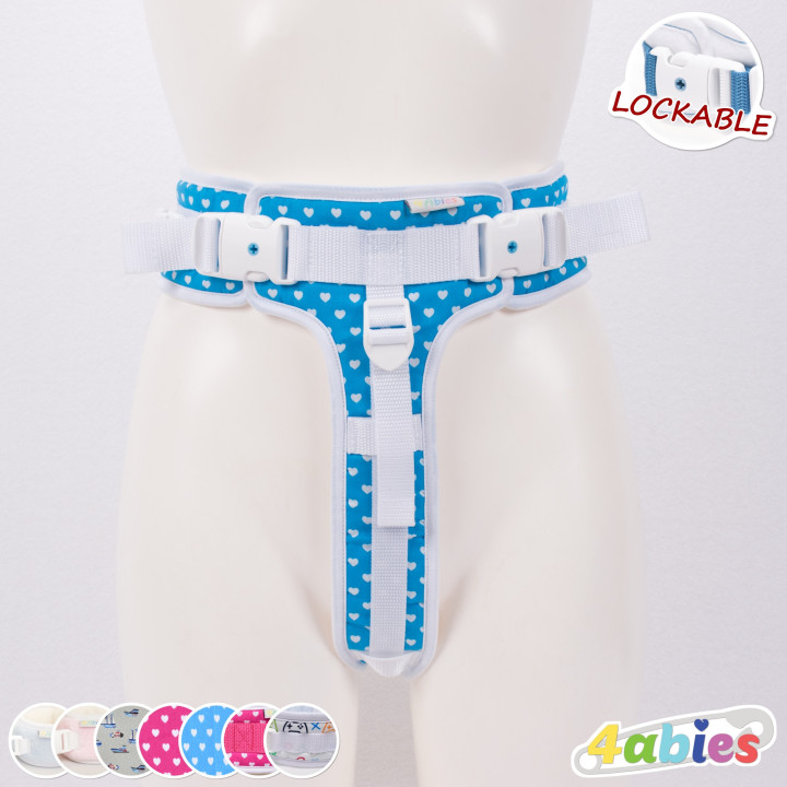 Plenkový opasek - ABDL klasika. Měkká, bezpečná, nestárnoucí. - zamykací