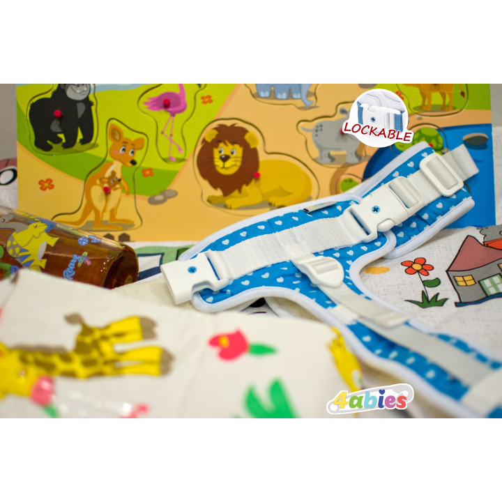 Plenkový opasek - ABDL klasika. Měkká, bezpečná, nestárnoucí. - zamykací