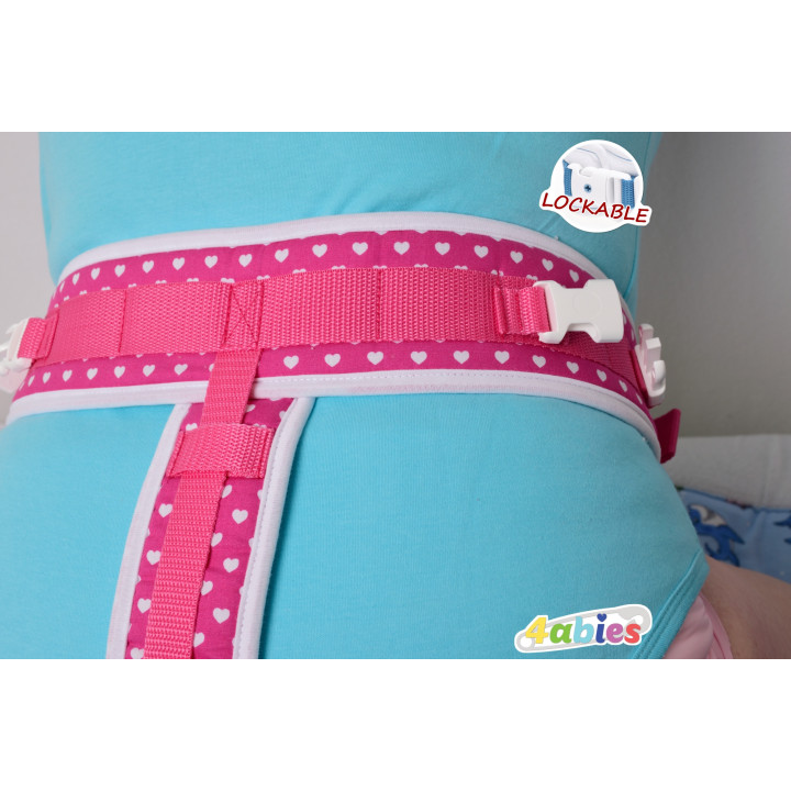 Lockable Diaper Belt - ABDL Classic. Soft, Secure, Timeless