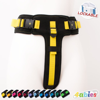 Lockable Chastity belt - Midnight Rainbow