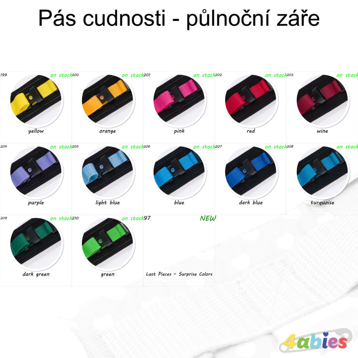 Pás cudnosti - půlnoční záře