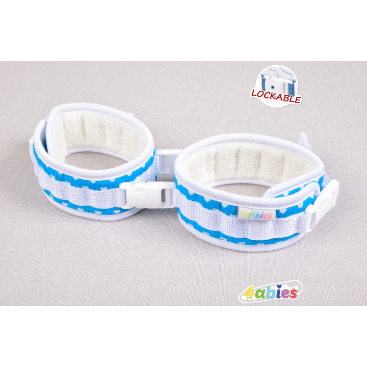 Lockable SoftHold Ankle Cuffs – Gentle Restraint for Legs