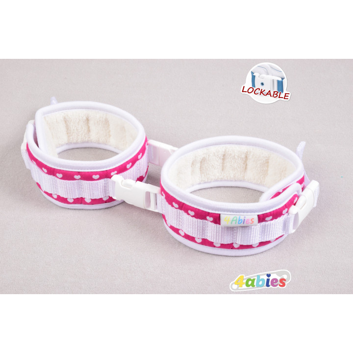 Lockable SoftHold Ankle Cuffs – Gentle Restraint for Legs