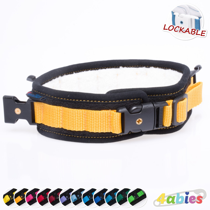 Lockable Adult Collar - Midnight Rainbow