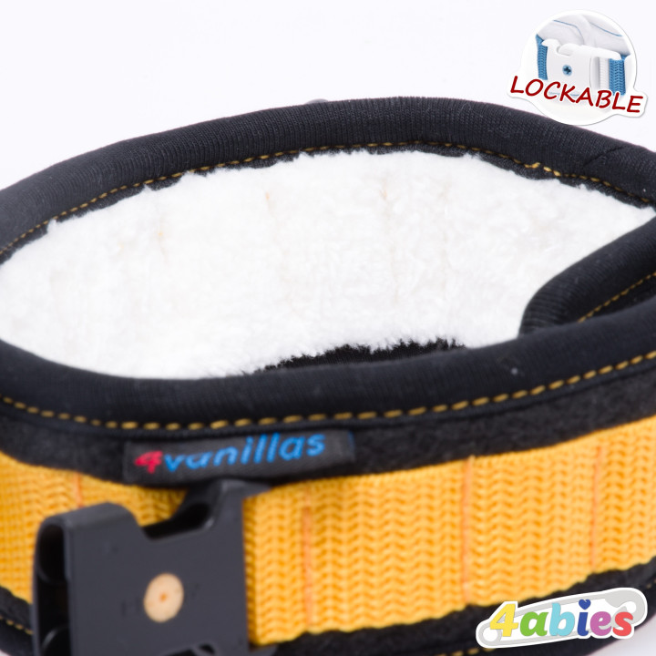 Lockable Adult Collar - Midnight Rainbow