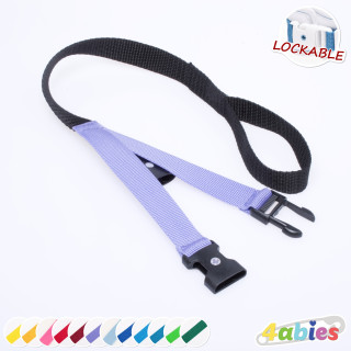 Lockable Leash - Midnight Rainbow