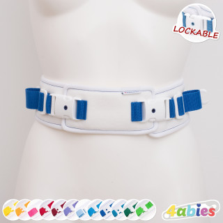 Lockable BellyHug – Waist Restraint Belt for Littles & ABDL Play – Rainbow Edition