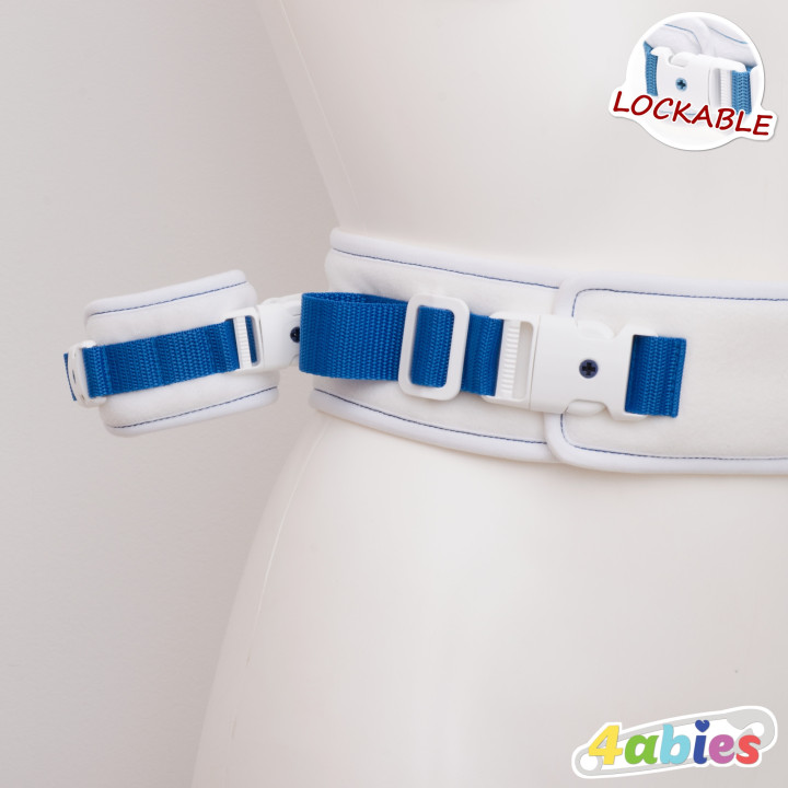 Lockable BellyHug – Waist Restraint Belt for Littles & ABDL Play – Rainbow Edition