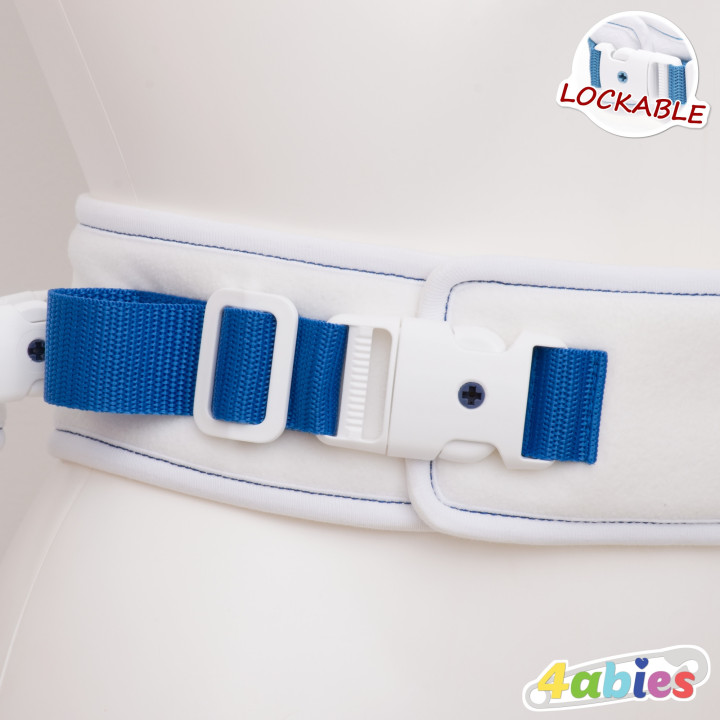 Lockable BellyHug – Waist Restraint Belt for Littles & ABDL Play – Rainbow Edition