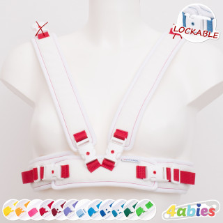 Lockable SnugFit Chest Harness – Gentle Upper Body Control – Rainbow Edition