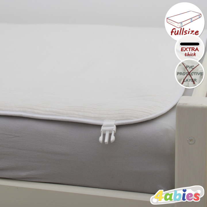 Mazlící podložka – bavlněná vrstva pro klidný spánek – bez PVC vložky - celoplošné