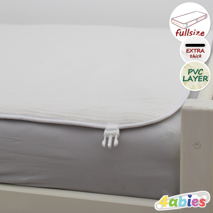 CuddlePad – Soft Cotton Layer for Cozy Sleep with PVC layer - full coverage