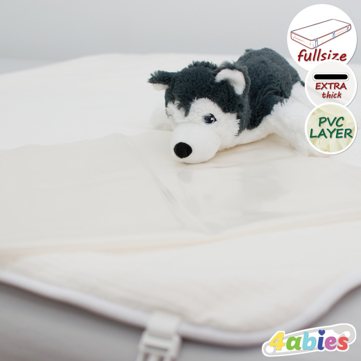 CuddlePad – Soft Cotton Layer for Cozy Sleep with PVC layer - full coverage