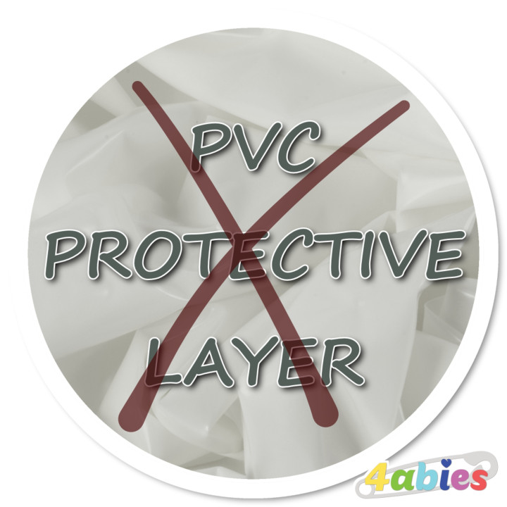 Mazlící podložka – bavlněná vrstva pro klidný spánek – bez PVC vložky - částečné