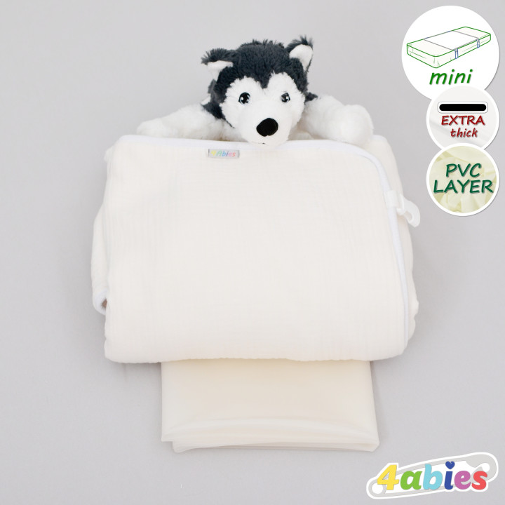 CuddlePad – Soft Cotton Layer for Cozy Sleep with PVC layer – partial