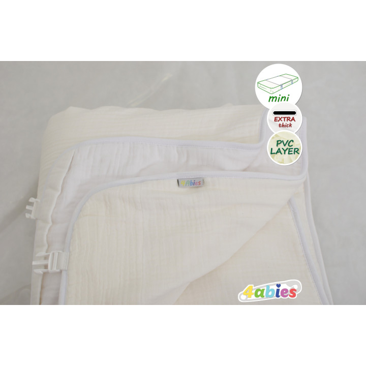 CuddlePad – Soft Cotton Layer for Cozy Sleep with PVC layer – partial