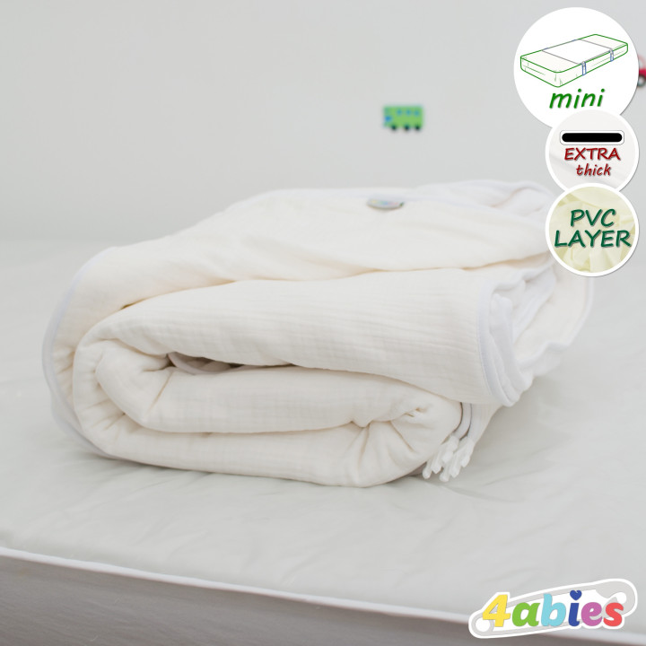 CuddlePad – Soft Cotton Layer for Cozy Sleep with PVC layer – partial