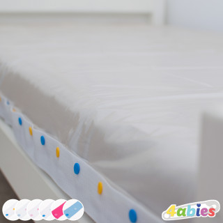 CrinkleSheet – PVC Bed Cover with Straps for Secure Sensory Play - spare PVC