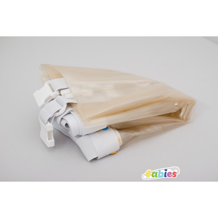 CrinkleSheet – PVC Bed Cover with Straps for Secure Sensory Play - spare PVC
