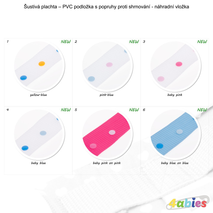 CrinkleSheet – PVC Bed Cover with Straps for Secure Sensory Play - spare PVC