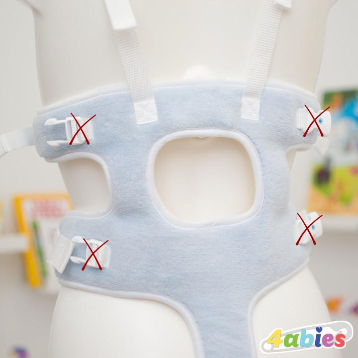HugAbie Harness – Diaper-Safe ABDL Restraint for Littles & Diaper Lovers