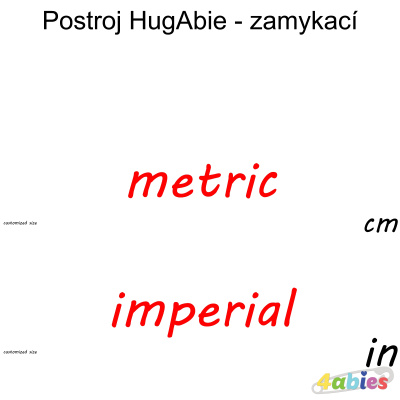 Postroj HugAbie - zamykací