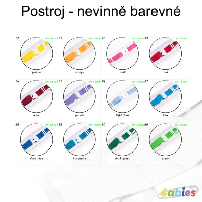 Postroj - nevinně barevné