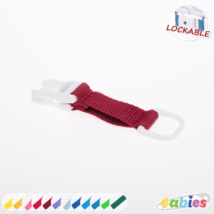 Lockable D-Ring Adaptor – Rainbow Edition