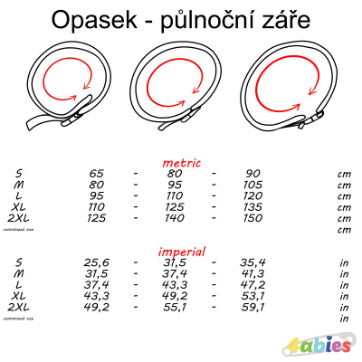 Opasek - půlnoční záře