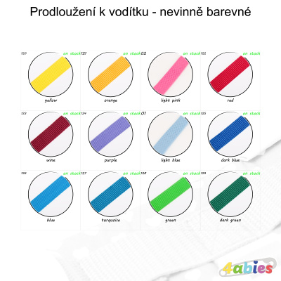 Prodloužení k vodítku - nevinně barevné