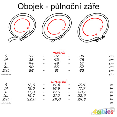 Obojek - půlnoční záře