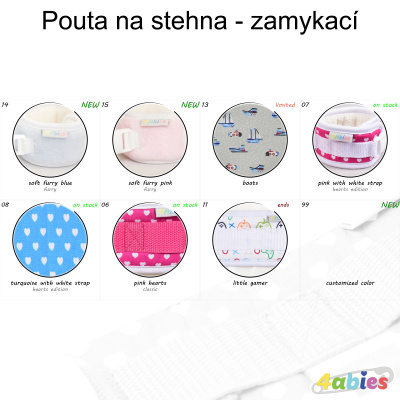 Pouta na stehna - zamykací