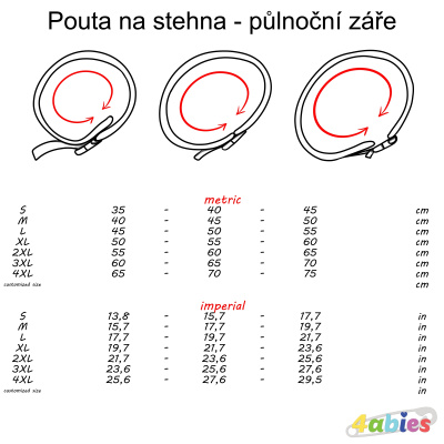 Pouta na stehna - půlnoční záře