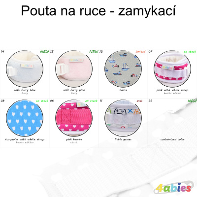 Pouta na ruce - zamykací