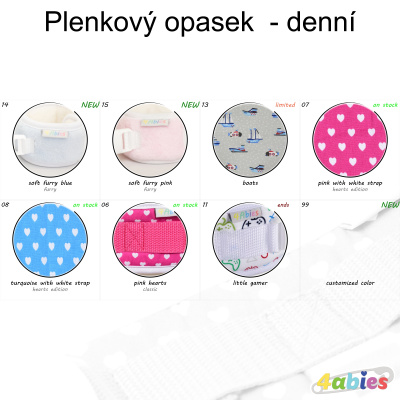 Plenkový opasek  - denní