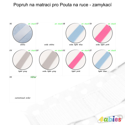 Popruh na matraci pro Pouta na ruce - zamykací