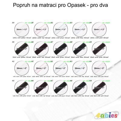 Popruh na matraci pro Opasek - pro dva