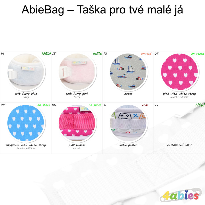 AbieBag – Taška pro tvé malé já