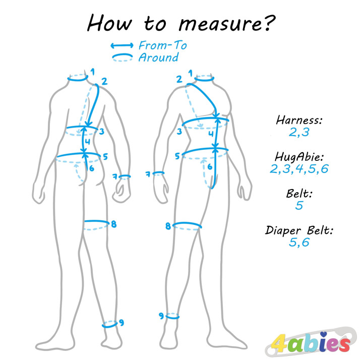 Full Body Harness HugAbie V