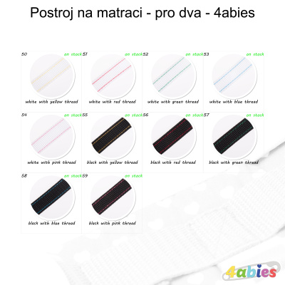 Postroj na matraci - pro dva - 4abies