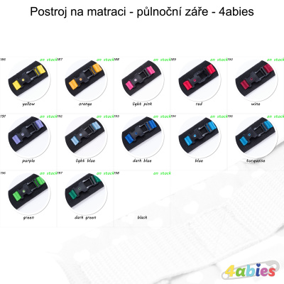 Postroj na matraci - půlnoční záře - 4abies