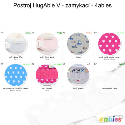 Postroj HugAbie V - zamykací - 4abies