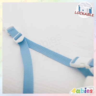 Lockable Pair of Straps for Bed - Innocent Rainbow - 4abies