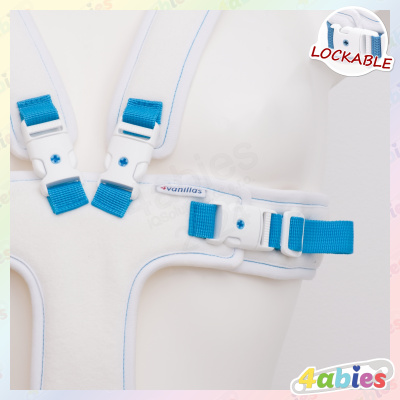 Lockable Full Body Harness - Innocent Rainbow - 4abies