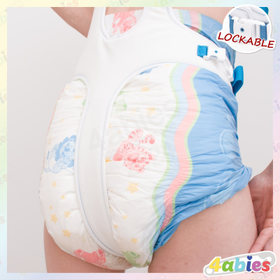 Lockable Full Body Harness - Innocent Rainbow - 4abies