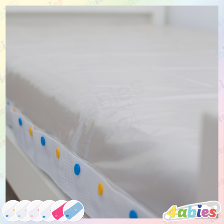 PVC Bed Sheet with straps - 4abies