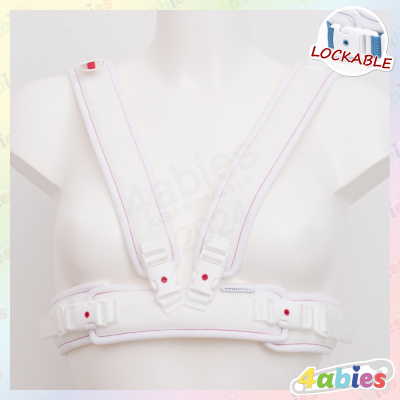 Lockable Chest Harness - for couples - 4abies